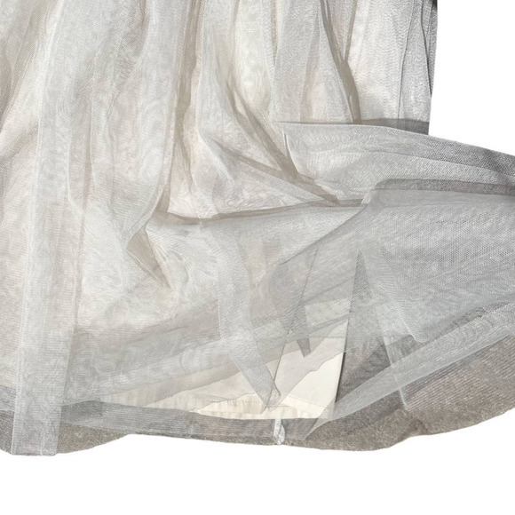 Tulle White‎ Womens Knee Length Skirt Large - Picture 3 of 5